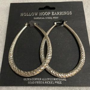 Hollow Hoop Earrings